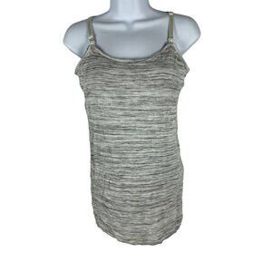 Motherhood Maternity Nursing Tank Top S/P Rayon Viscose Blend Adjustable Straps